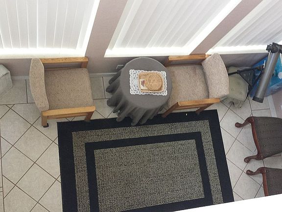 Sunroom from Master balcony