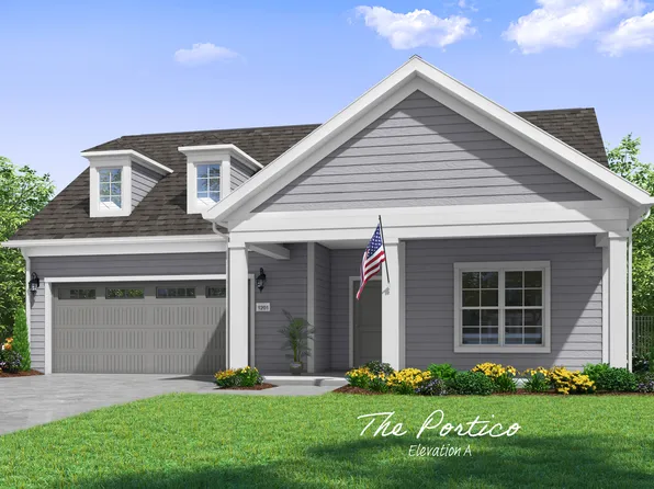 The Portico Plan, The Courtyards at New Seasons