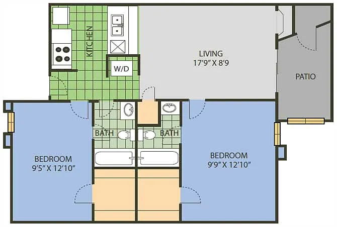 Floor plan B1R
