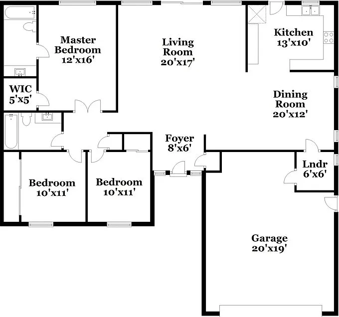 3 bed, 2.0 bath, 1546 sqft, $2,210 — Photo 2