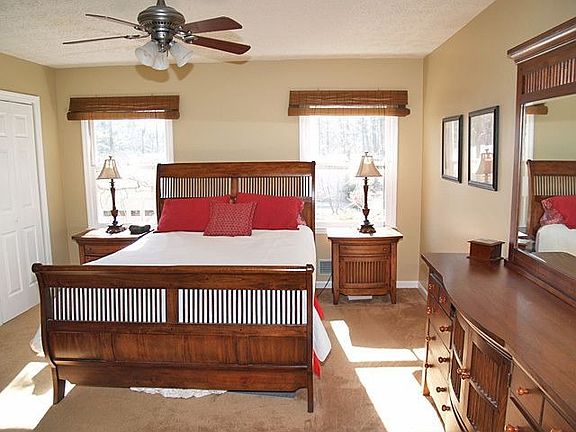 Master Bedroom with large closet.