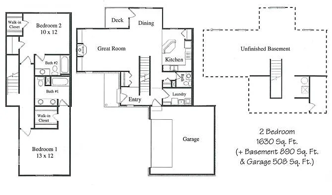 Floor plan Tree Haven