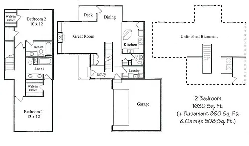 Floor plan Tree Haven