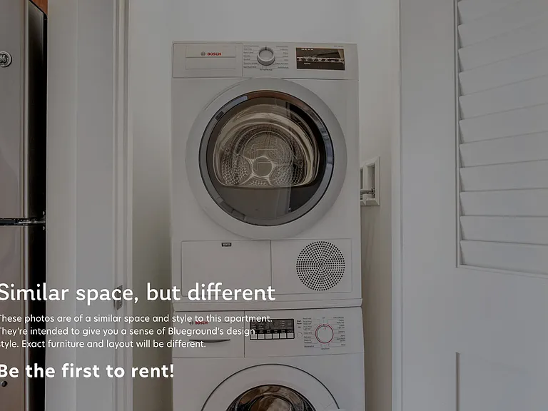 Washer/Dryer in Apartment