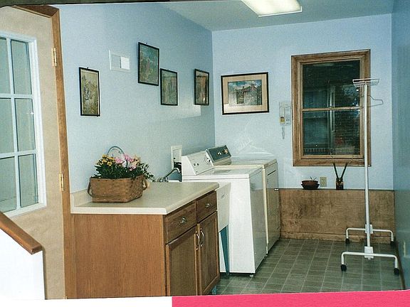 Laundry room, shared.