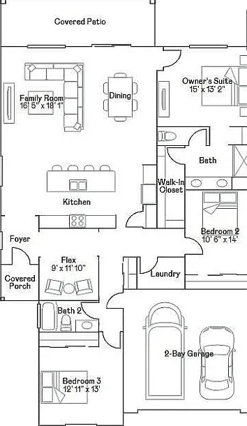 3 bed, 1930 sqft, $2,100 — Photo 3