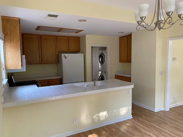 Kitchen off the dining room