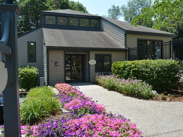 Colorful Flowers Welcome Future Residents into our Leasing Office