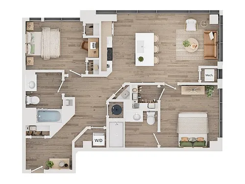 Floor plan J