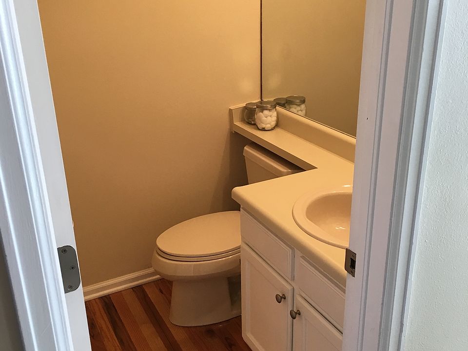 Main level half bath