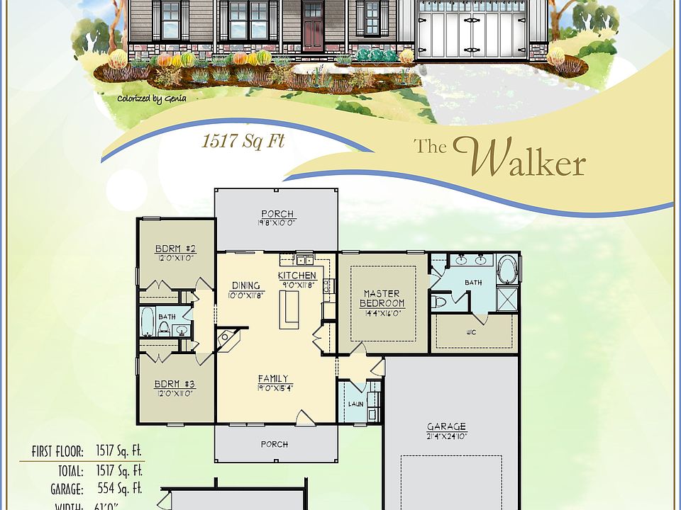 Floor Plan Rendering