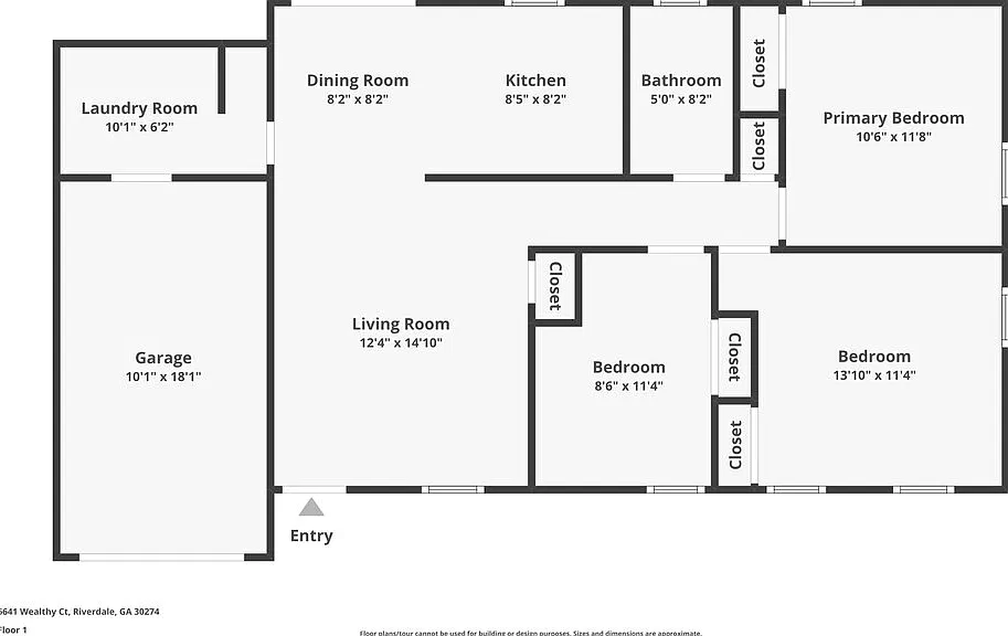 3 bed, 1.0 bath, 925 sqft, $1,505 — Photo 2