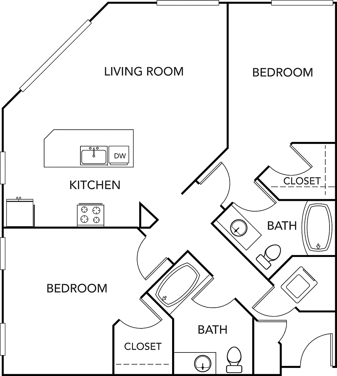 Floor plan Lincoln D3