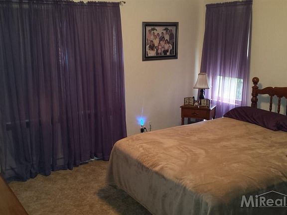 This is a view of the master bedroom.