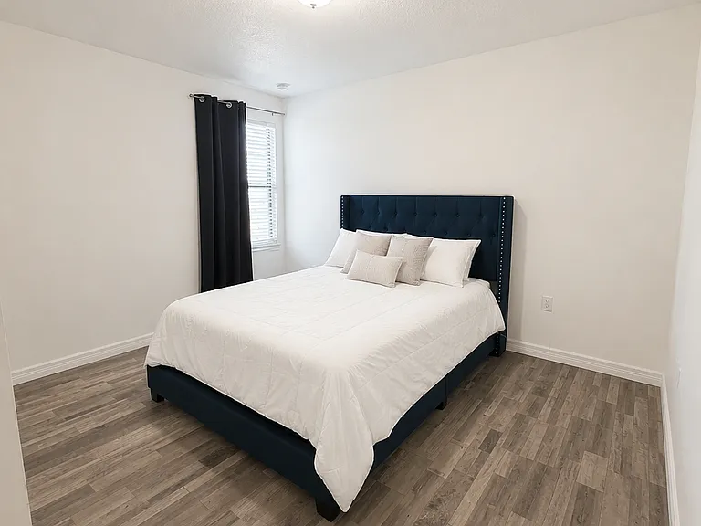 Second floor: Bedroom with closet #1