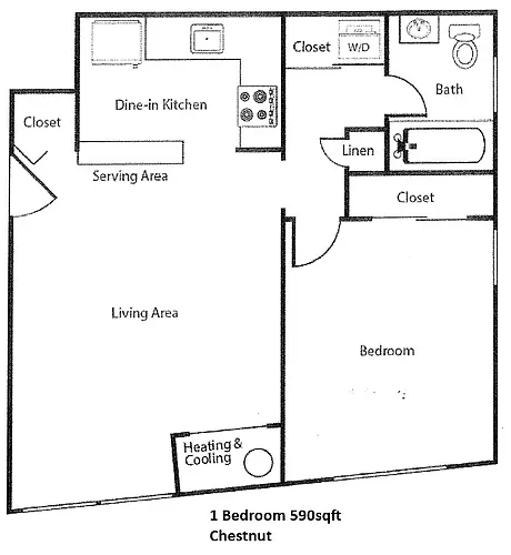 Floor plan Chestnut