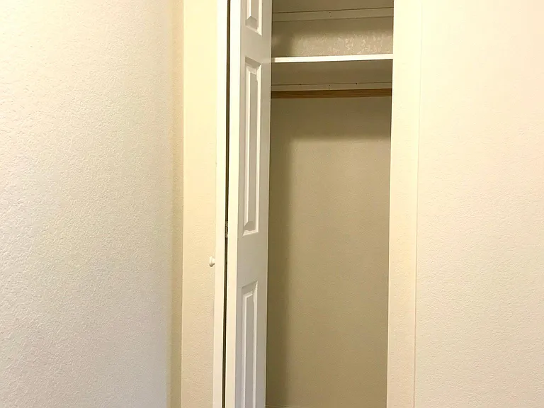 Living room closet.