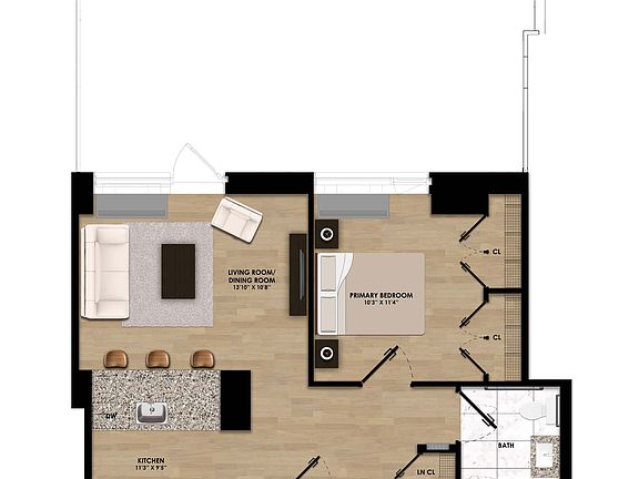 2nd image of 2319 3rd Ave #521