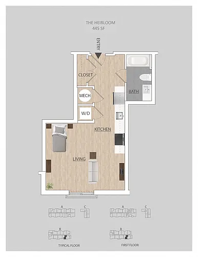 Floor plan The Heirloom