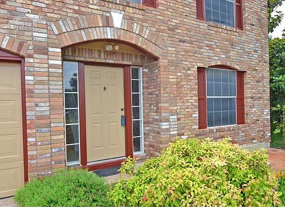 Entry with New Exterior Paint