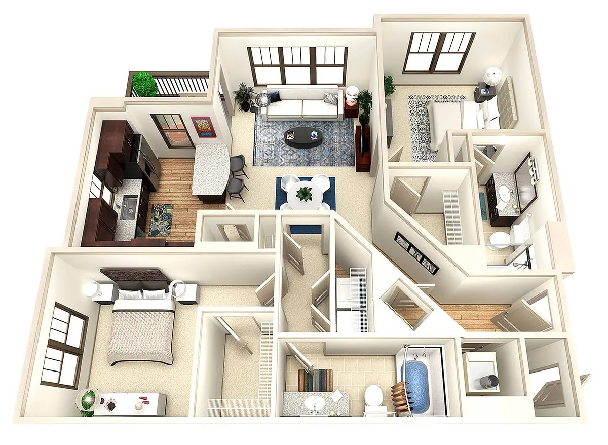 Floor plan B1 - Maelor