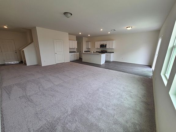 Large open space concept.