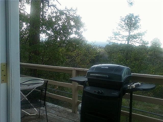 Canyon view off rear deck