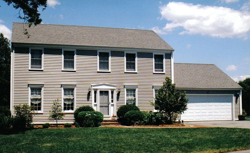 House Front - Brick Walkway, New Roof