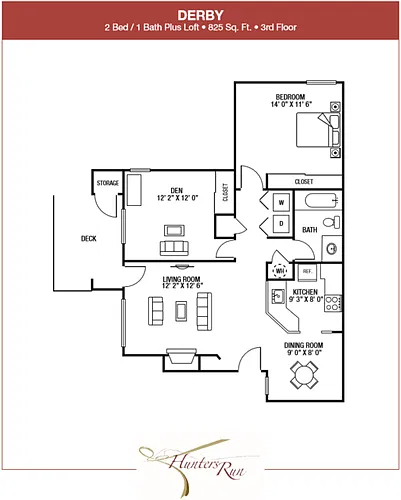 Floor plan Derby