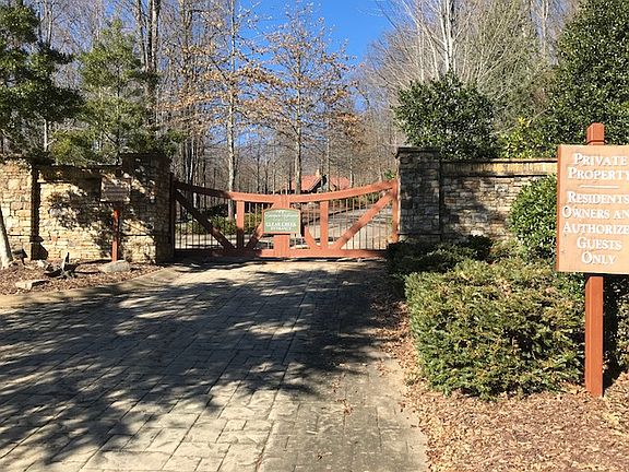 Gated Entrance from Hwy 136