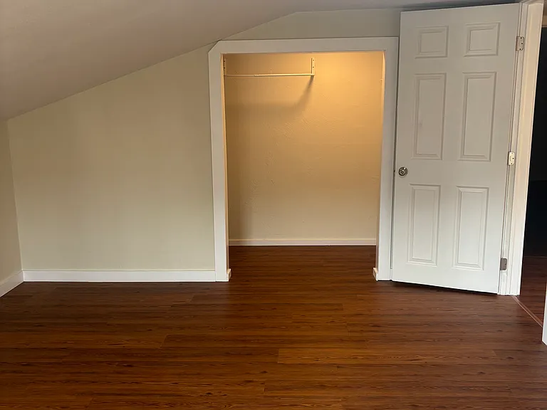 North bedroom closet 3' x 12'