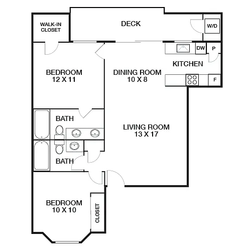 Floor plan Sweeney Ridge