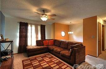 View of the living room from the breakfast room