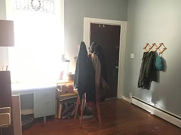 second bedroom, private entrance from front porch