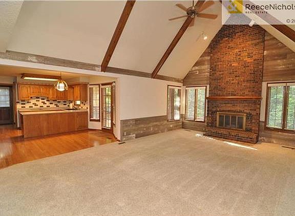 You are not likely used to seeing living space of this size during your home search! This spacious great room opens to eat-in kitchen