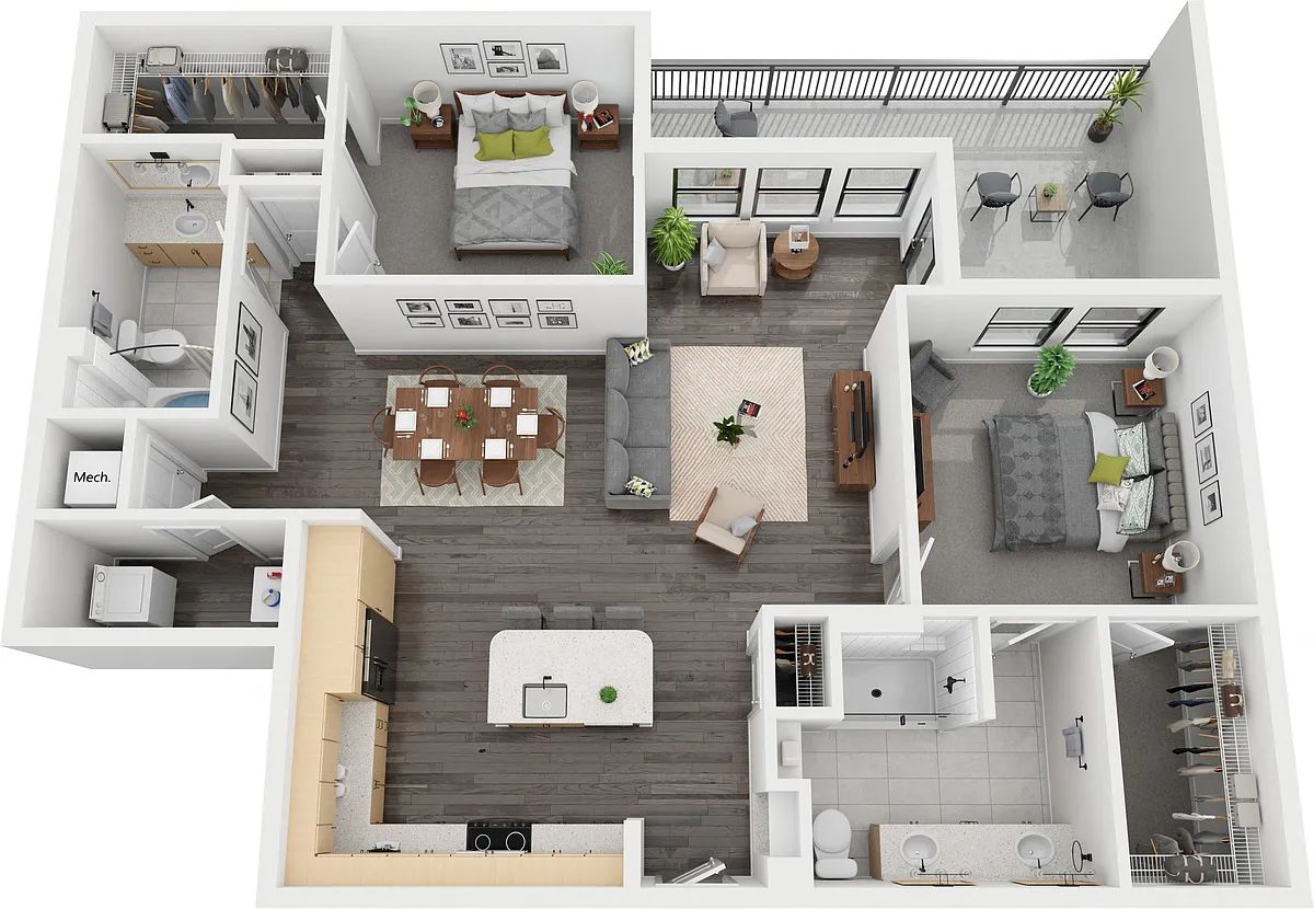 Floor plan Warmick