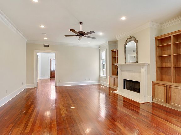Den with Fireplace