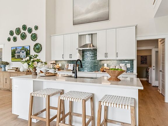 The kitchen of the Torrington at Lakeside at Trappe.