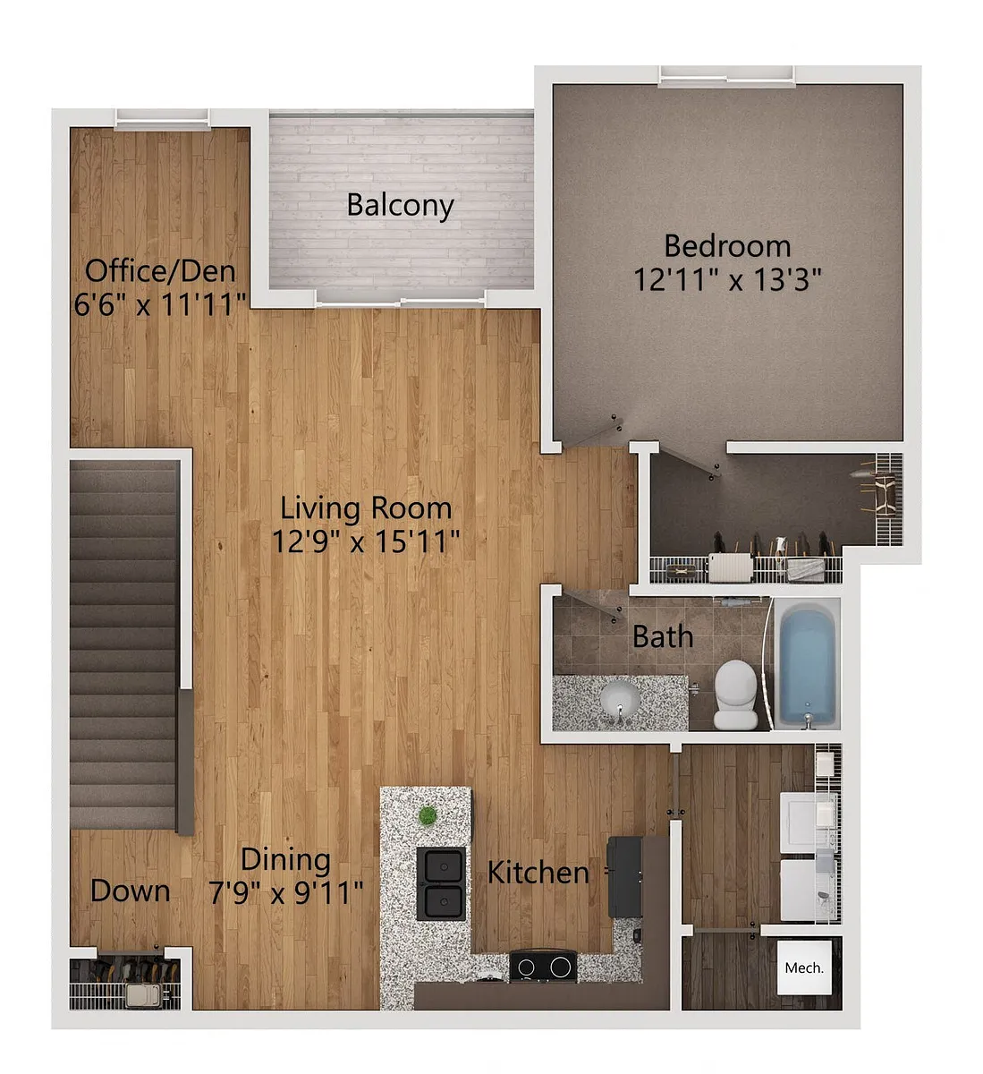 Floor plan Dogwood