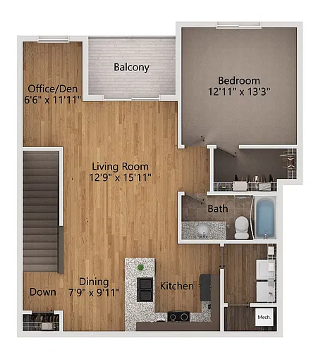 Floor plan Dogwood