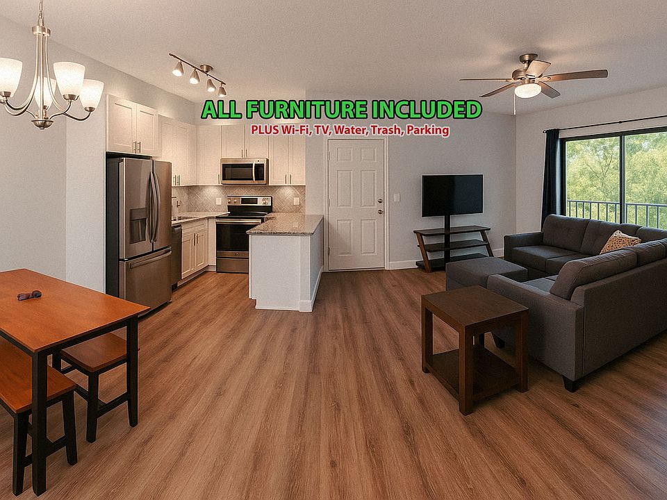 Fully Furnished Living Area - Includes Couches, Tables, TV & Cable, Wi-Fi