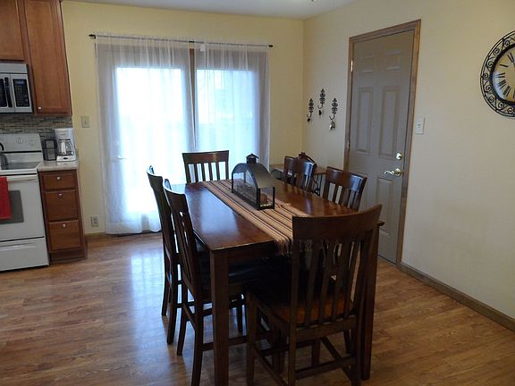 Dining area opens to Patio