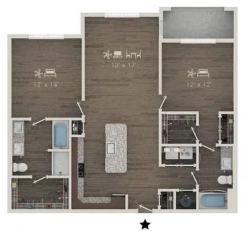 Floor plan B11