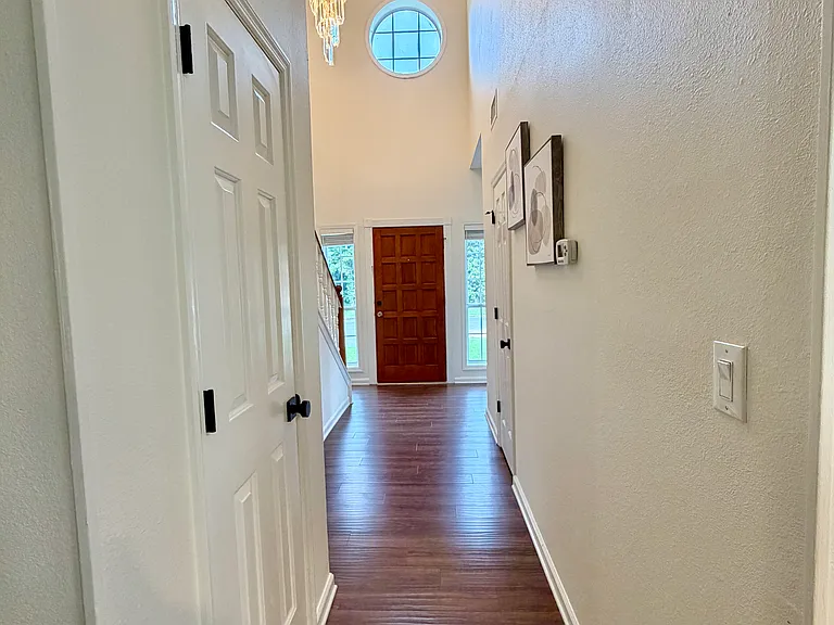 foyer and front entrance