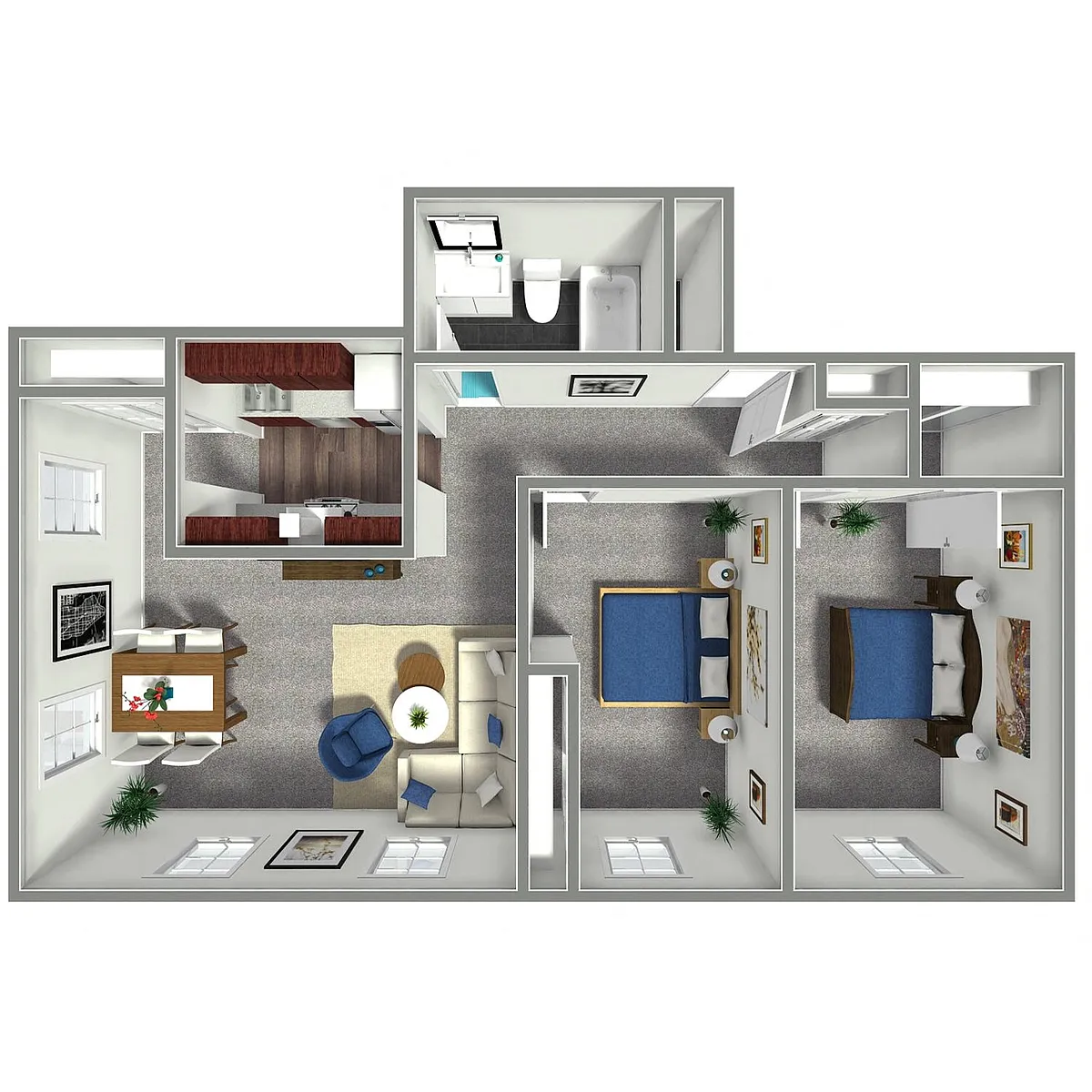 Floor plan The Howard