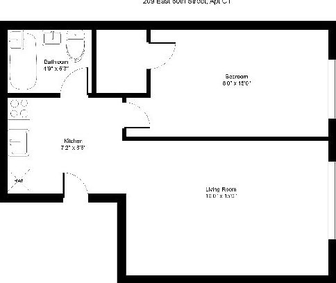 2nd image of 209 E 60th St APT C1
