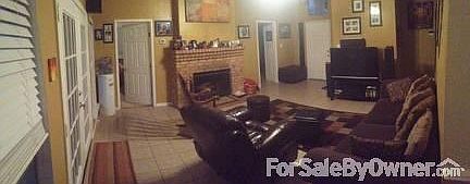 Living Room : Left door leads to master bedroom while the right leads to other bedrooms.