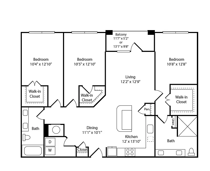 Floor plan C1