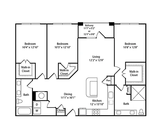 Floor plan C1