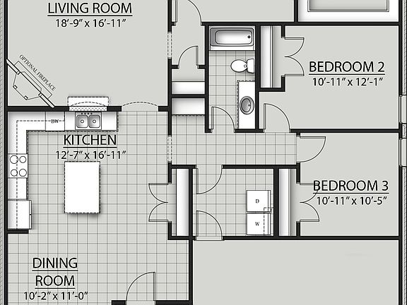 Nimes V A - Open Floor Plan - DSLD Homes